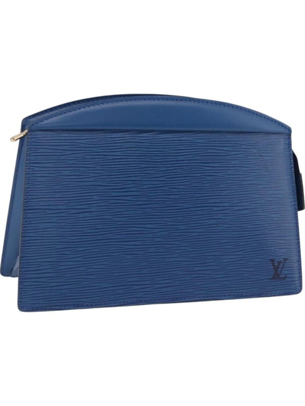 LOUIS VUITTON Epi Trousse Crete Pouch Blue M48405